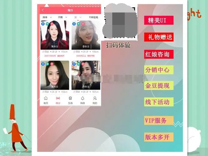 图片[1]-格意相亲交友一套婚恋交友网站系统-鼎信网
